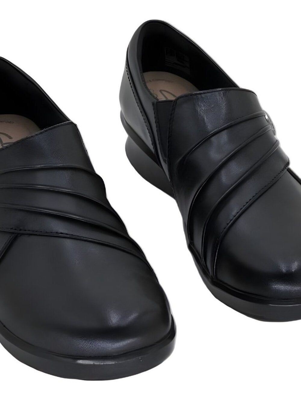 Clarks Hope Roxanne Women's Slip-On Comfort Shoes Black 7M